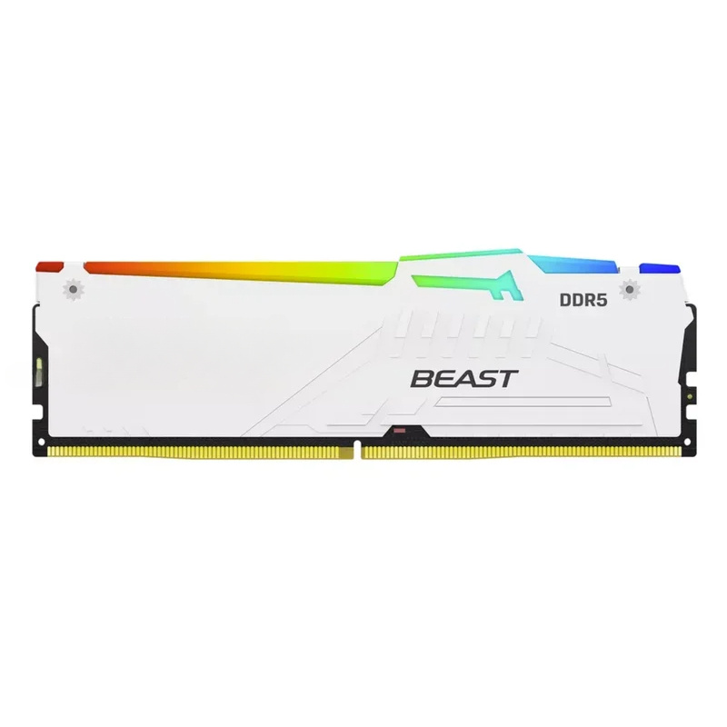 Kingston FURY White RGB 32G(2x - 64Gb Ddr5 6000Mhz Cl30 2X32Gb Desktop บทวิจารณ์และราคา